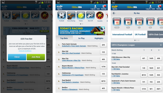 find the right william hill app for your android