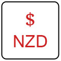 can the new zealand currency be used for wagering
